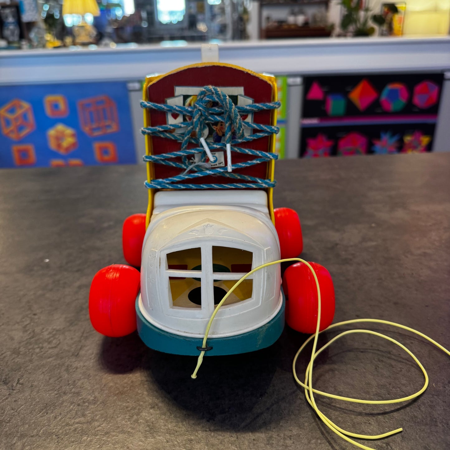 Fisher-Price Pull-A-Long Lacing Shoe Toy