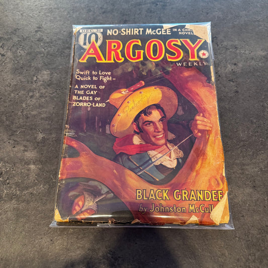 Pulp Magazine Argosy 12/31/1938