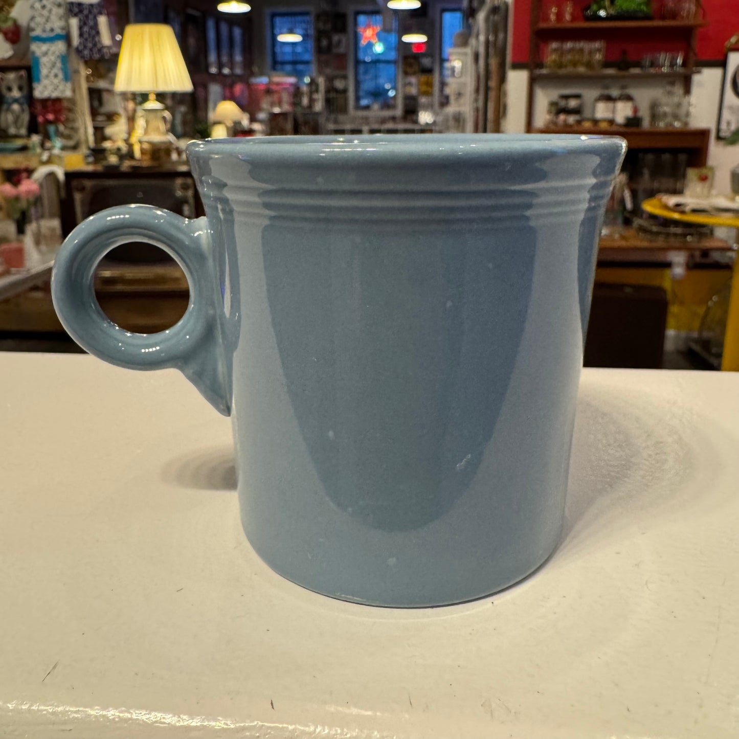 Fiesta Tom and Jerry Handle Mug - Periwinkle Blue