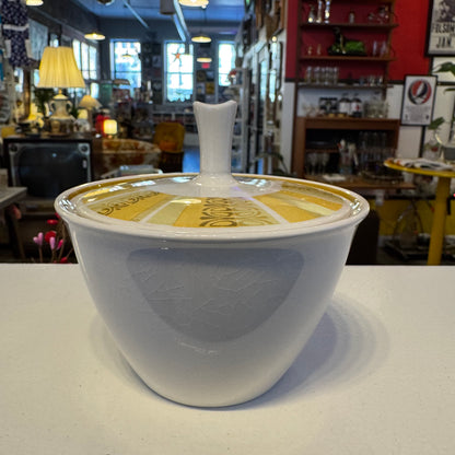 Sugar Bowl w Lid 'Antigua Pattern' Franciscanware