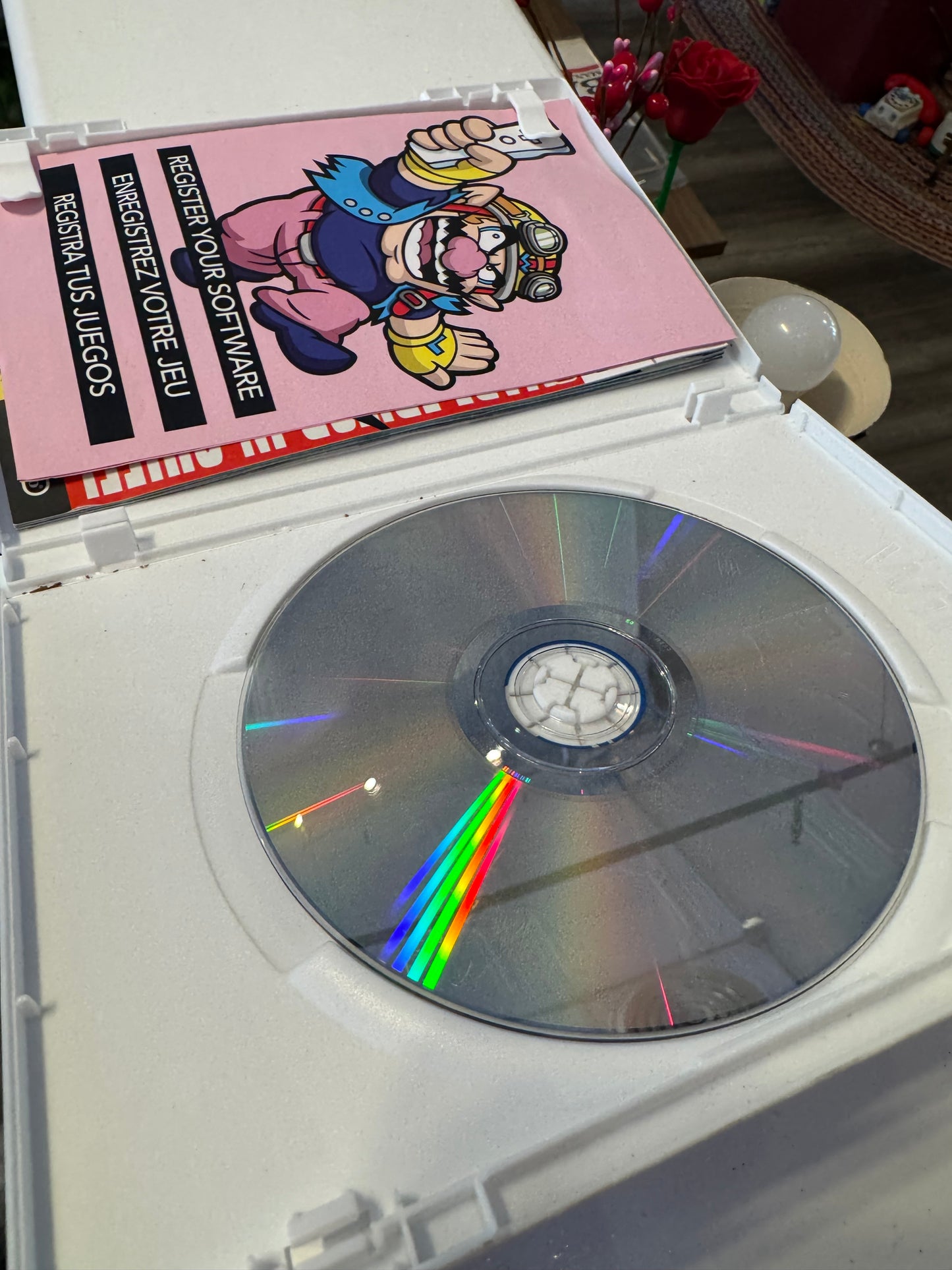 Wii Warioware Smooth Moves Game