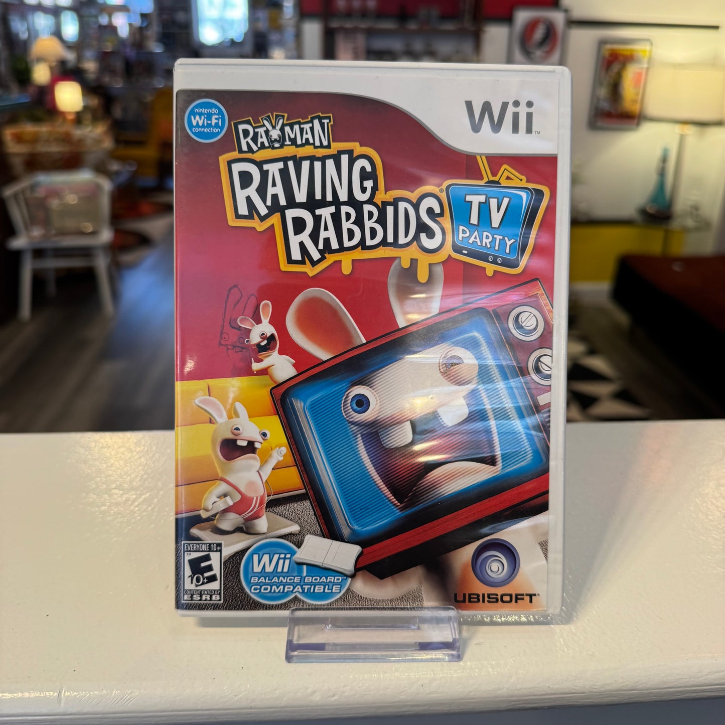 Wii Rayman Raving Rabbids Game