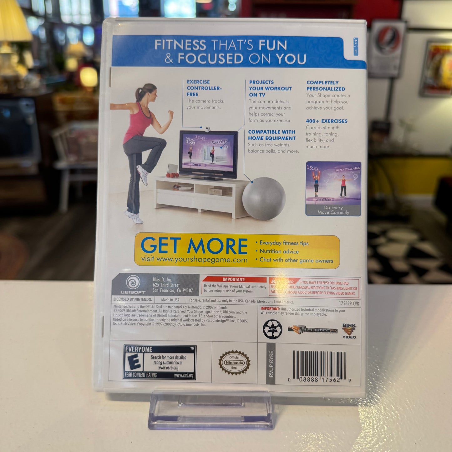 Wii Your Shape Featuring Jenny McCarthy w/ Camera