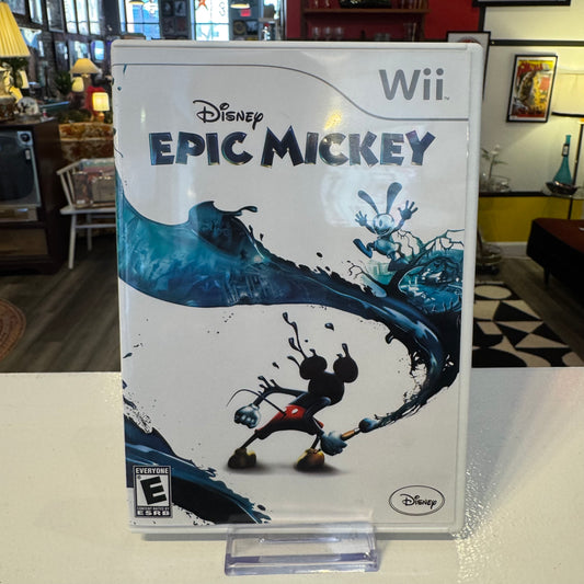 Wii Disney Epic Mickey Game
