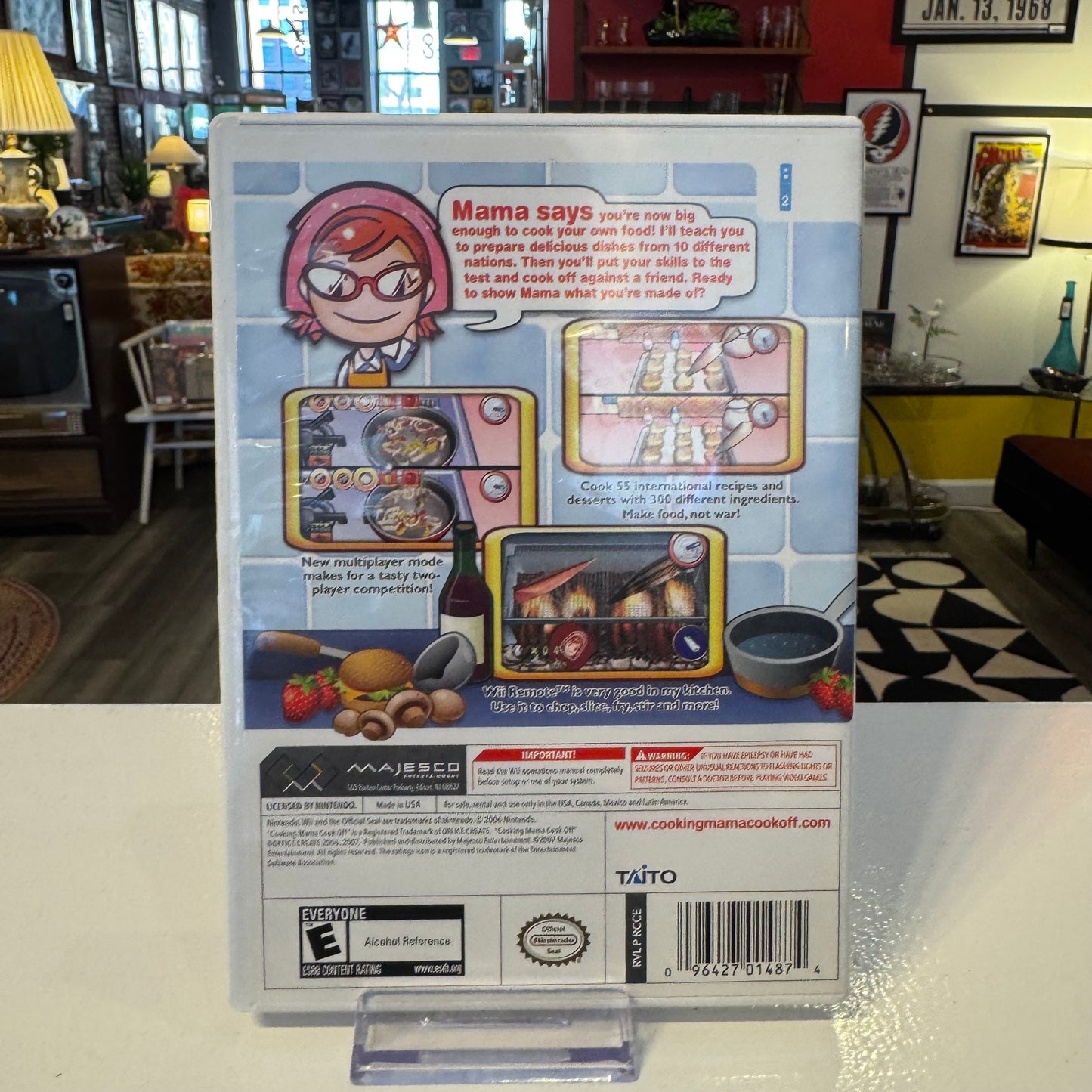 Wii Cooking Mama Cook Off Game