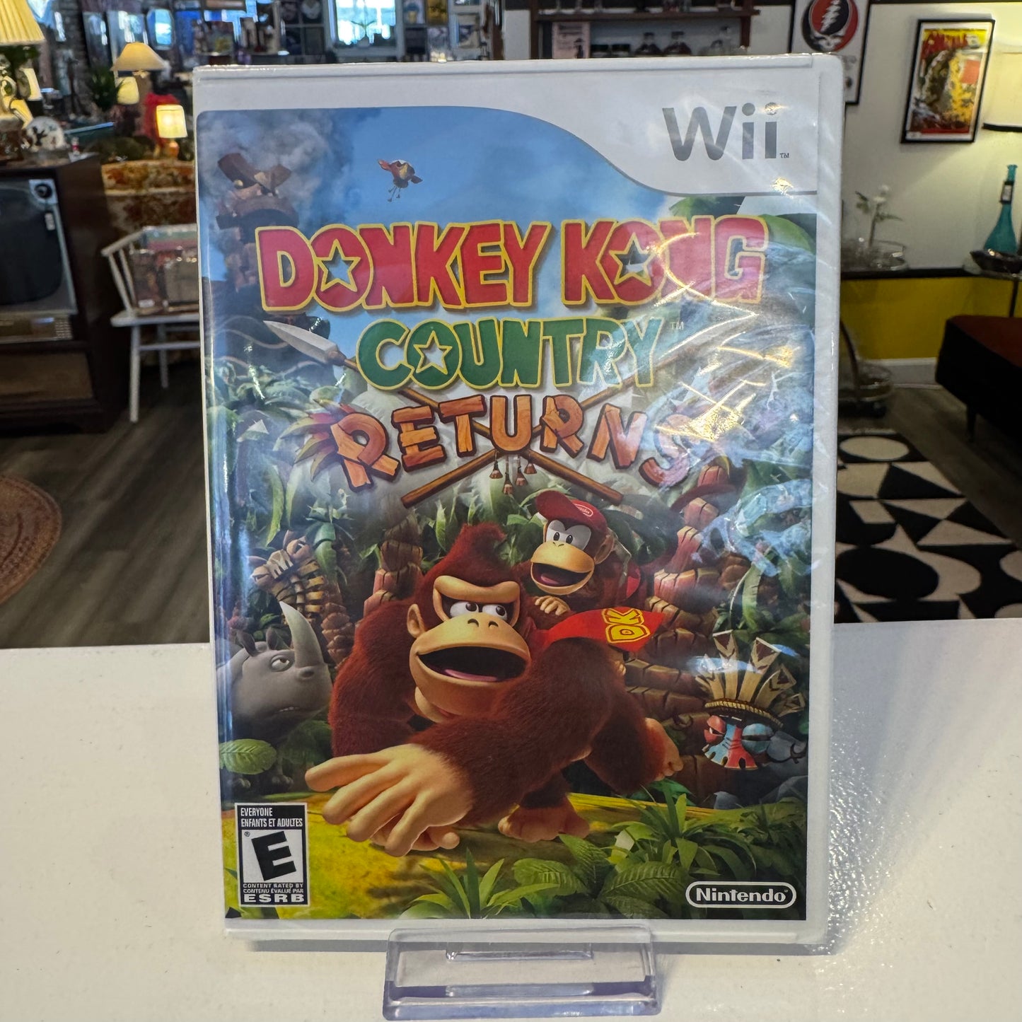 Wii Donkey Kong Country Returns Game Unopened