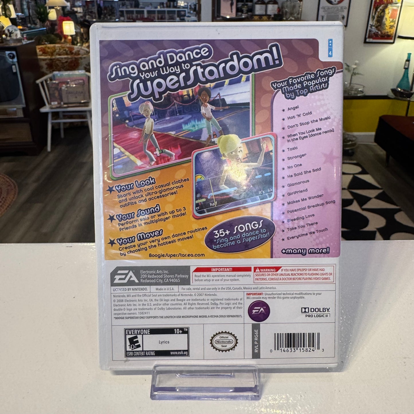 Wii Boogie Superstar Game