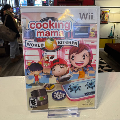 Wii Cooking Mama World Kitchen Game