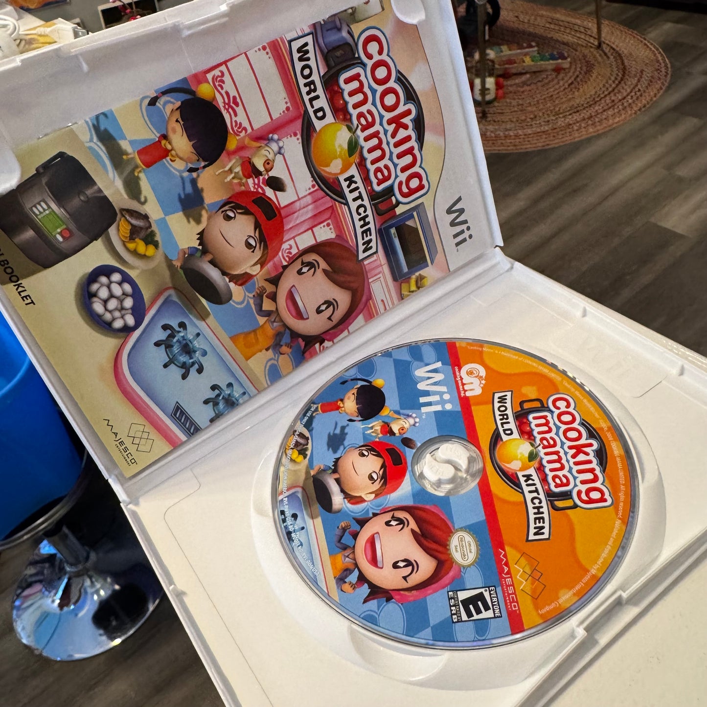 Wii Cooking Mama World Kitchen Game