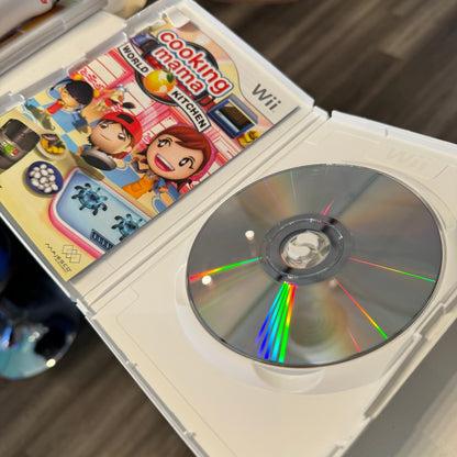 Wii Cooking Mama World Kitchen Game