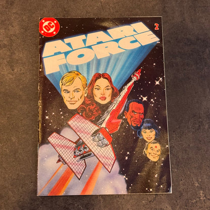 Rare Atari Force #4 Mini Comic DC 1982 phoenix Atari 2600 Insert NM Scarce