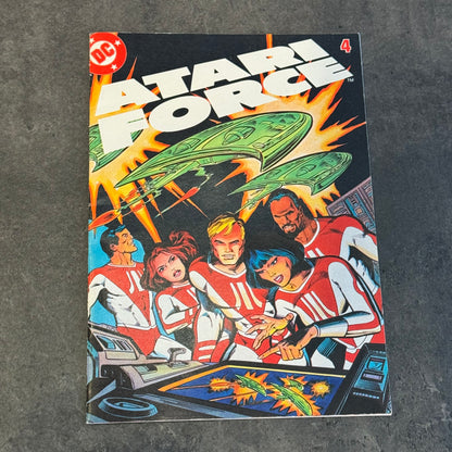 Atari Force #2 mini comic dc 1982 berzerk atari 2600 insert nm near mint