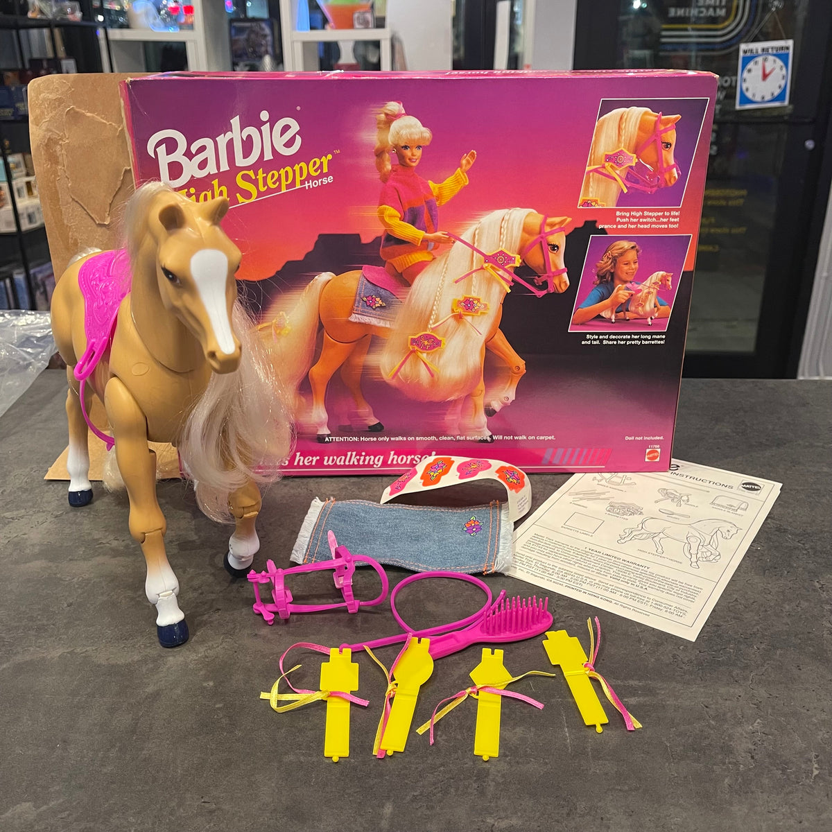 Barbie High Stepper Horse (tested/working)