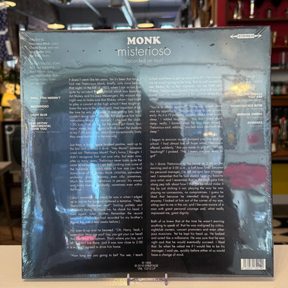 Thelonious Monk -Misterioso (Recorded on Tour) Sealed Vinyl