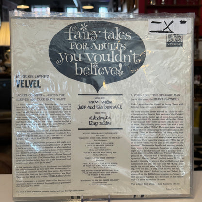 Ricky Layne's Velvel - Fairy Tales for Adults You Wouldn't Believe Vinyl
