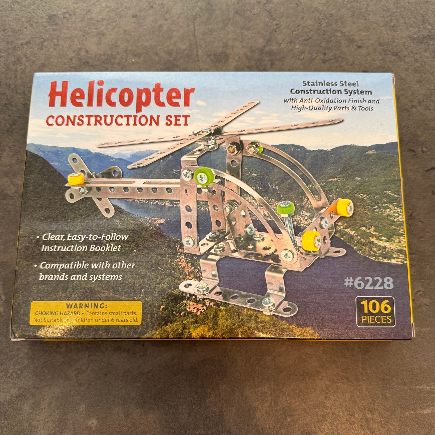 Helicopter Construction Set Stainless Steel #6228
