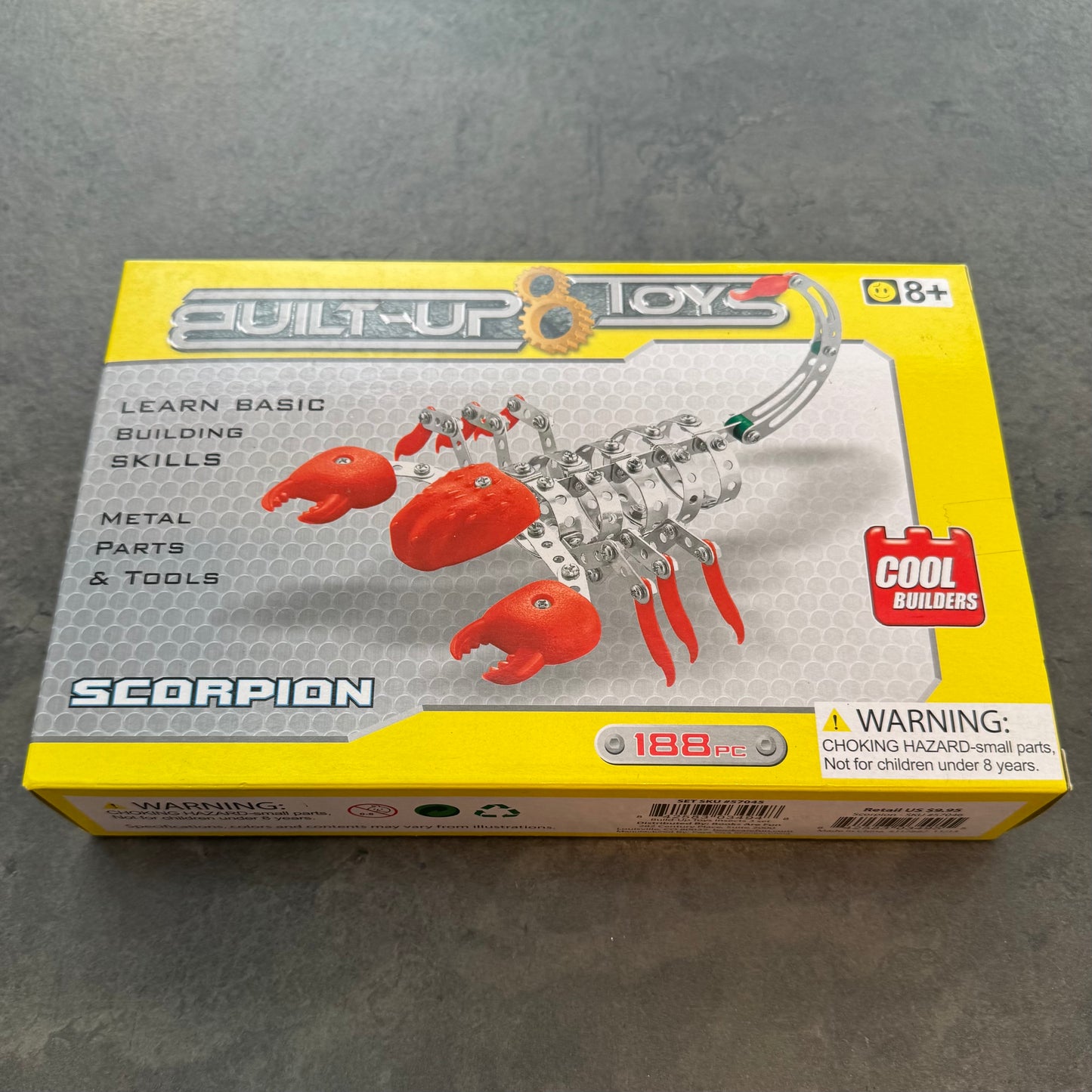 Scorpion Construction Set Stainless Steel