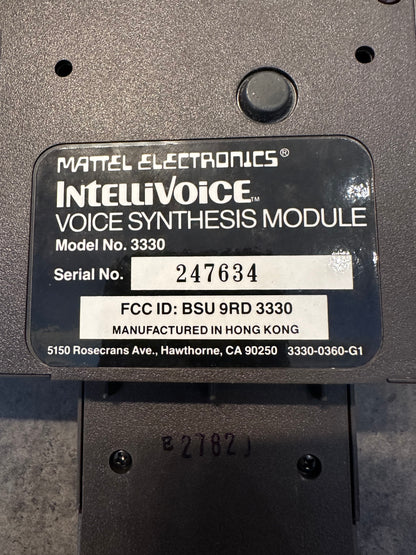 Intellivoice for Intellivision