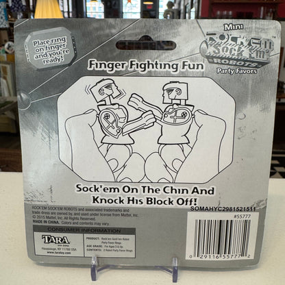 Mini Rock'em Sock'em Robots Party Favor Pack