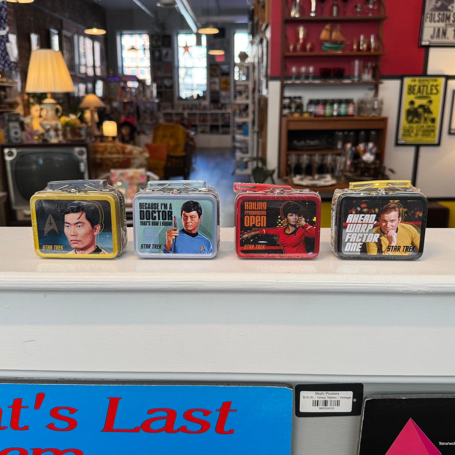 Star Trek Original Series Teeny Tin Lunch Boxes