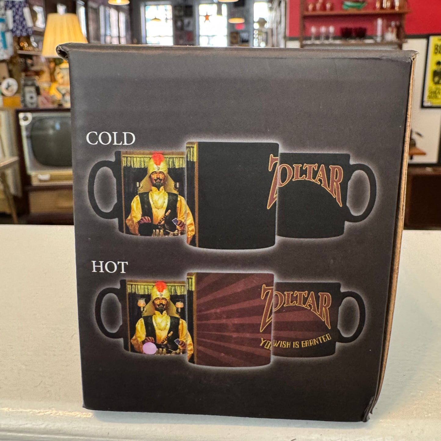 Zoltar "Your Wish Is Granted" Color Changing Mug
