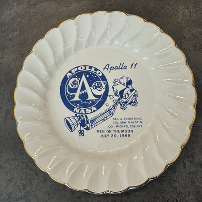 1969 Salem China - Apollo 11 Salad Plate