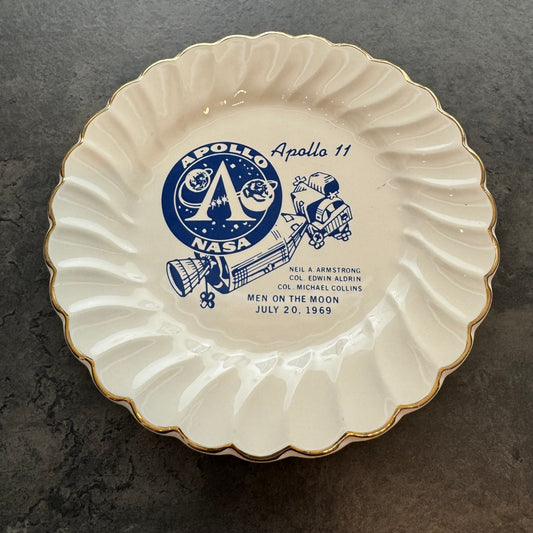 1969 Salem China - Apollo 11 Salad Plate