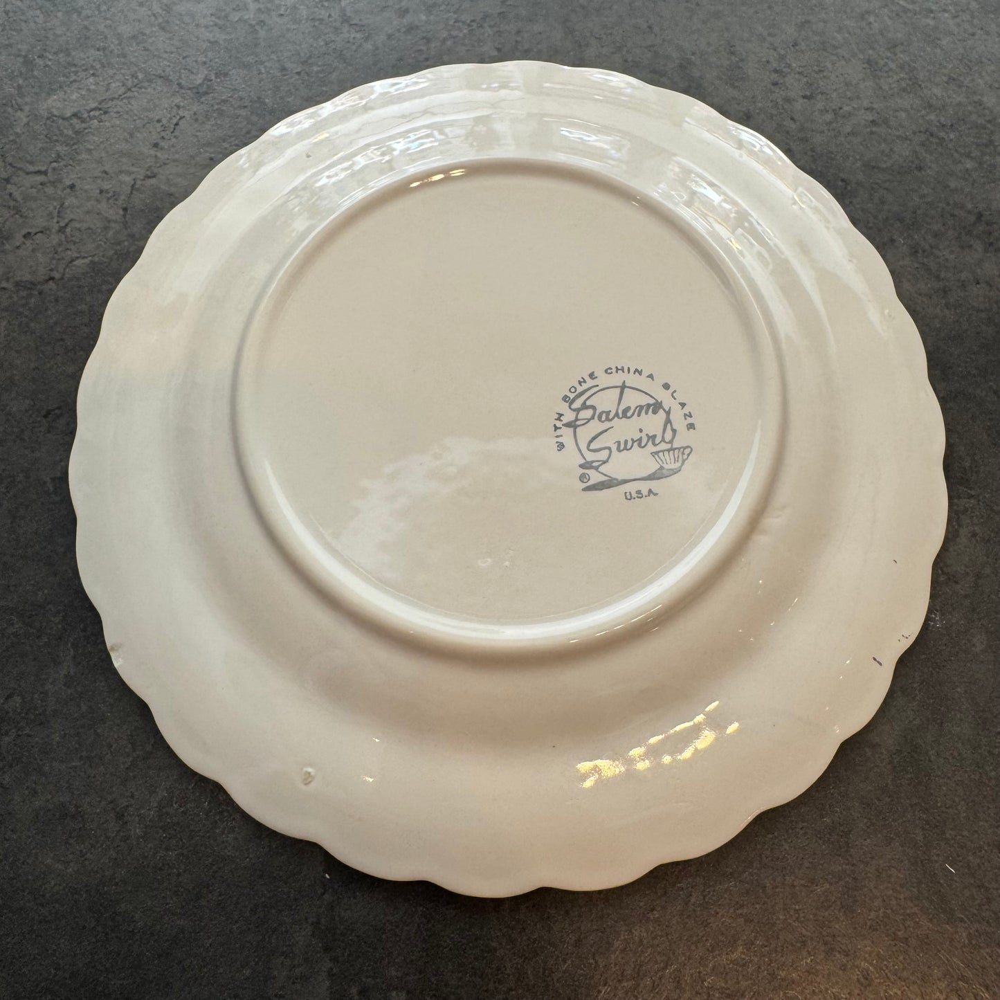 1969 Salem China - Apollo 11 Salad Plate