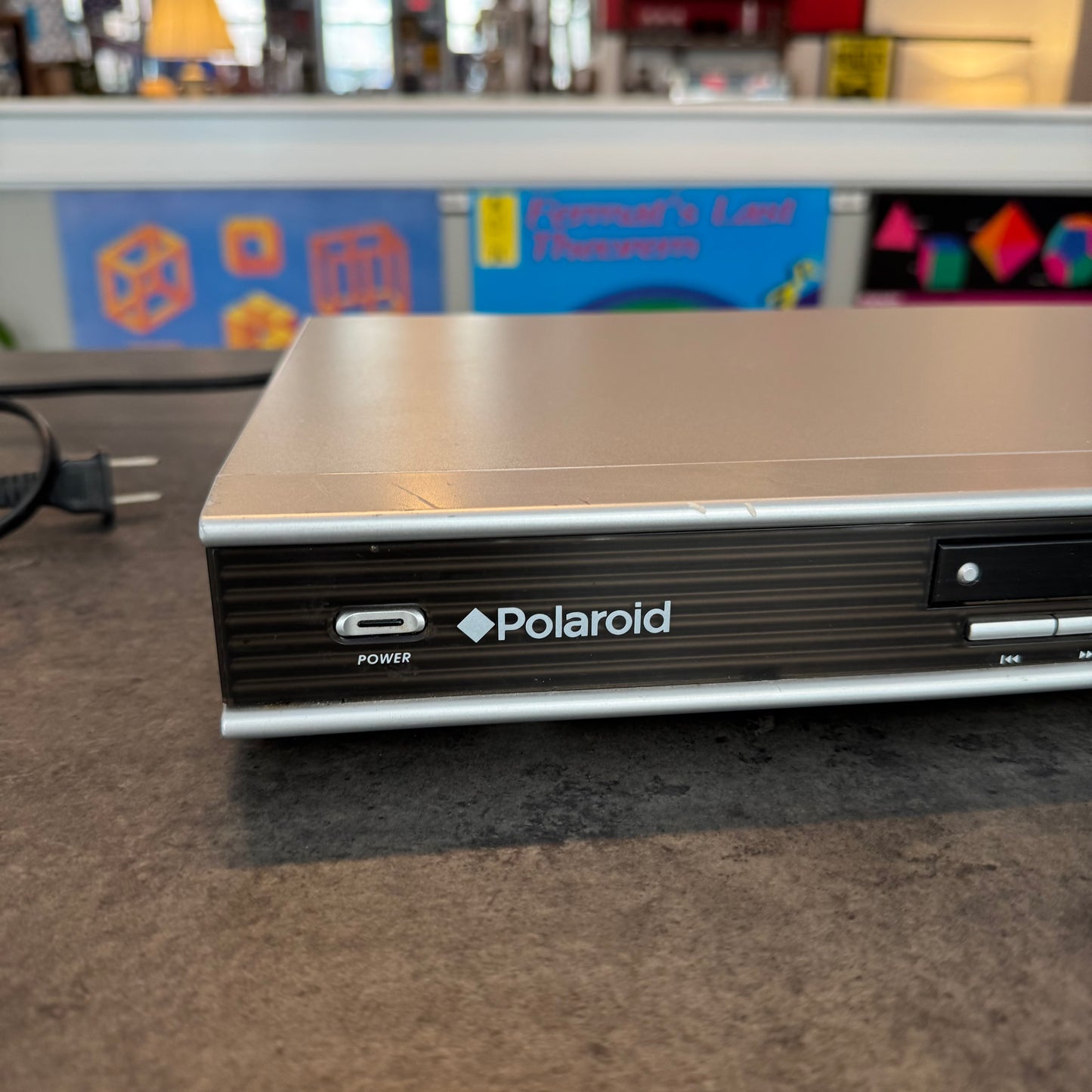 Polaroid DVP-1000 Slim DVD Player - Tested & Working (See Note on Tray)