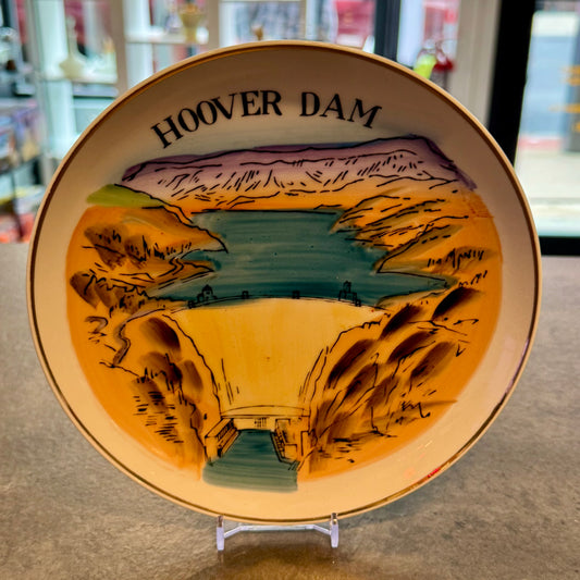 Souvenir Plate 7" Hoover Dam