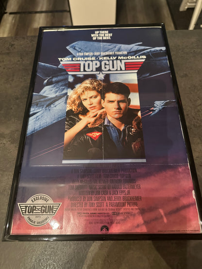 Top Gun Mini Authentic Throwback Movie Poster