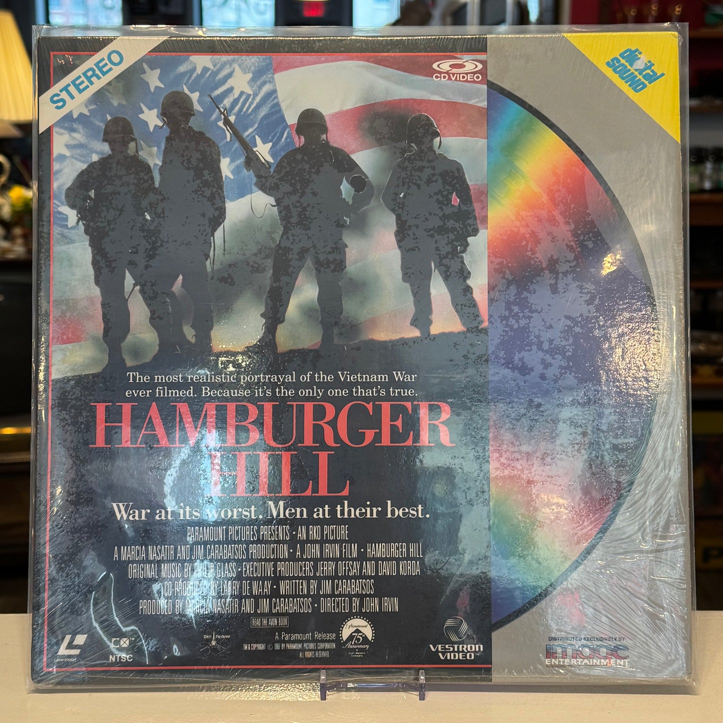 Hamburger Hill - Stereo LaserDisc