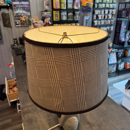 Vintage Sculptural Ceramic Table Lamp – Mid-Century Postmodern