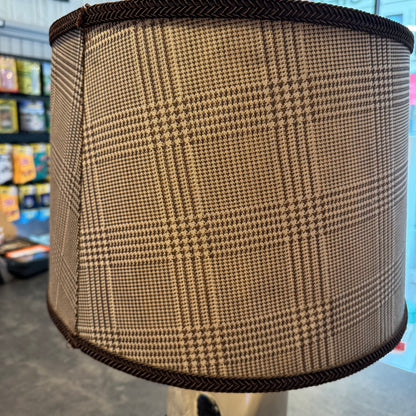 Vintage Sculptural Ceramic Table Lamp – Mid-Century Postmodern