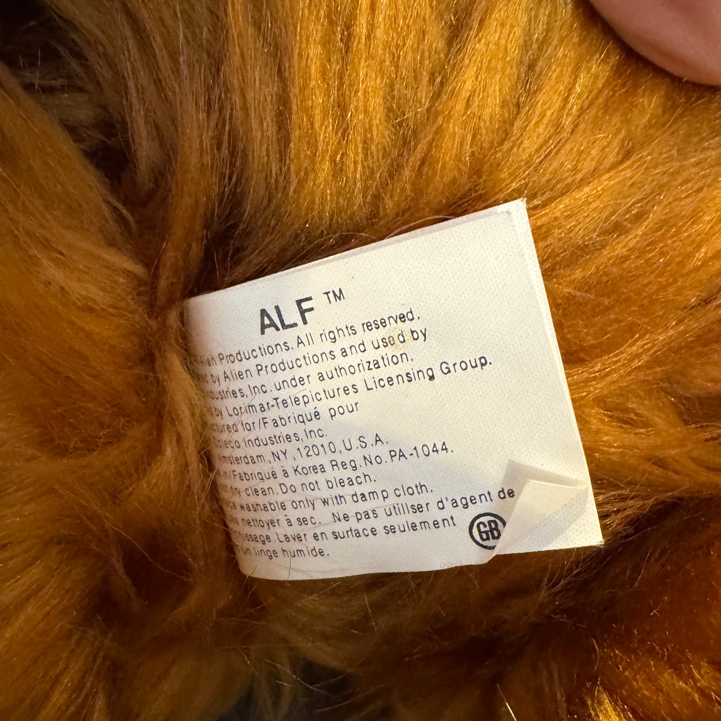 Original 1980s Alf 18" Stuffed Toy (Mint Condition & Tagged)
