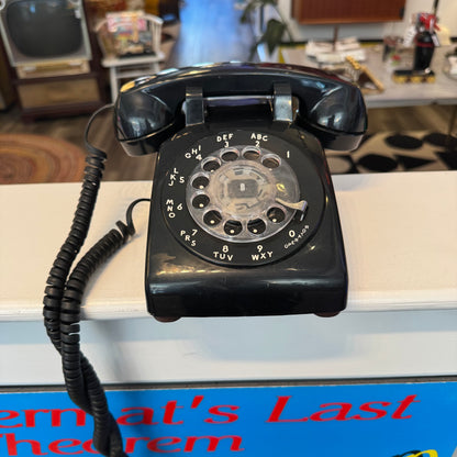 Western Electric Black Rotary Phone