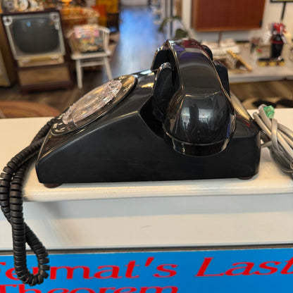 Western Electric Black Rotary Phone