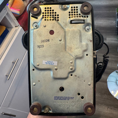 Western Electric Black Rotary Phone