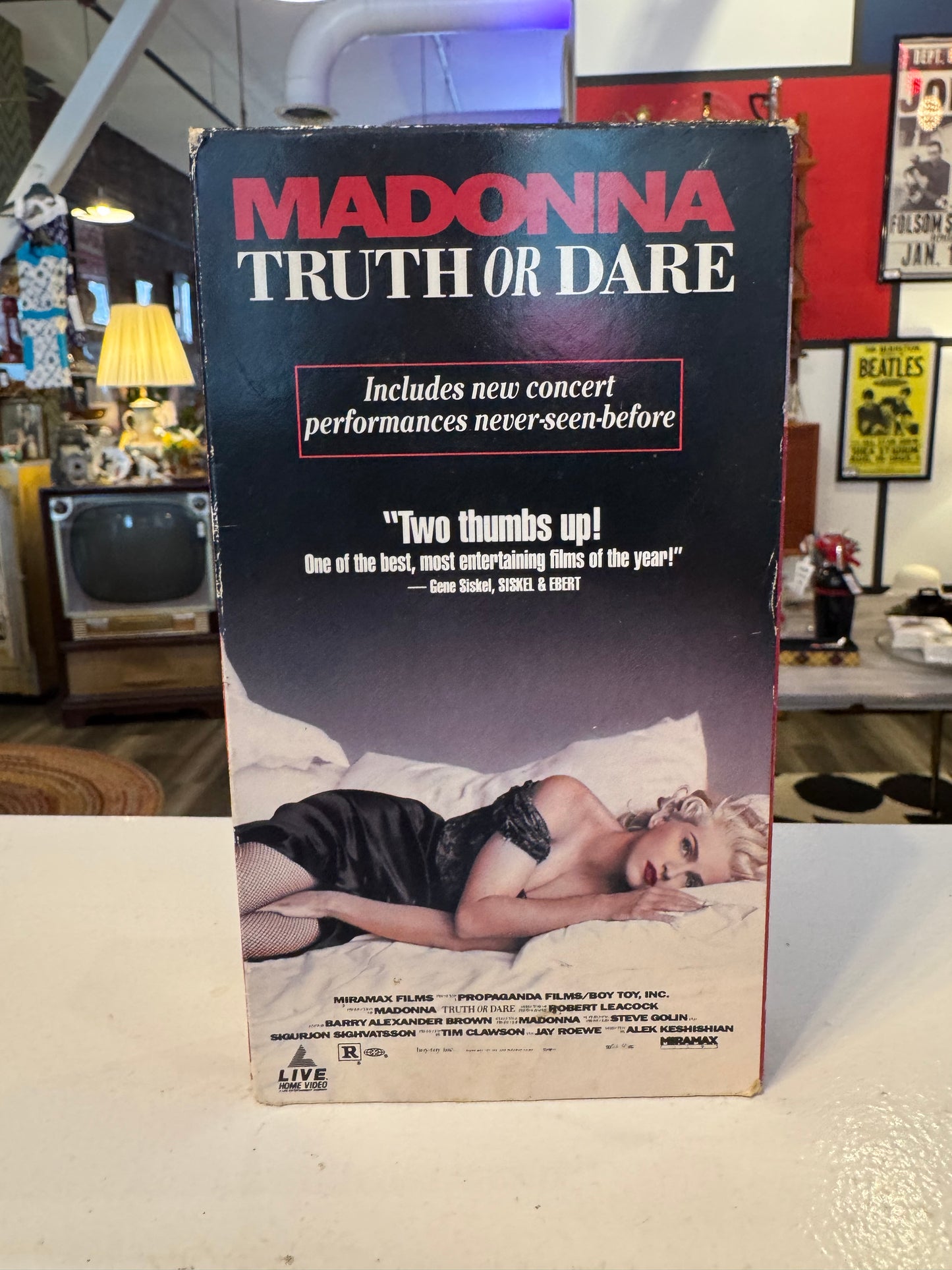 Madonna: Truth or Dare VHS - Original 1991 Documentary - Vintage Media