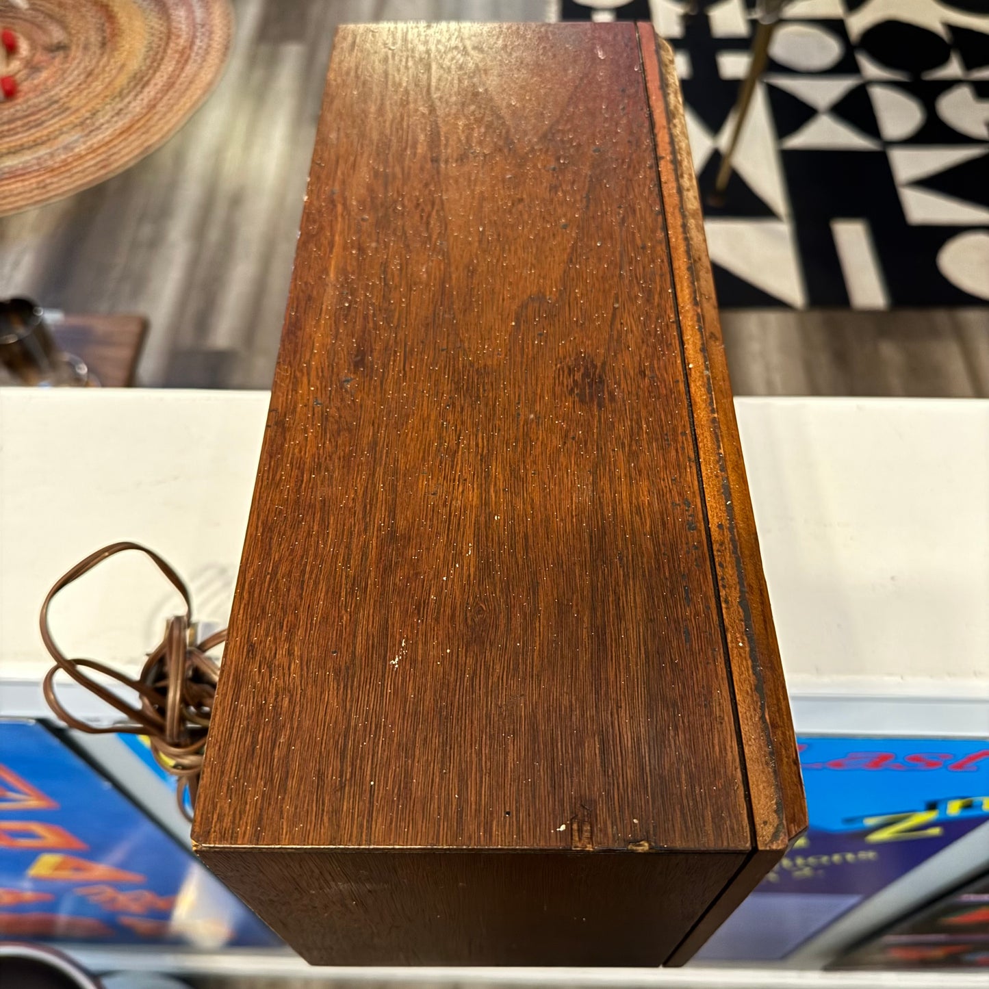 Vintage Zenith Model S-65234 Tube Radio - Working - Mid-Century Wood Cabinet