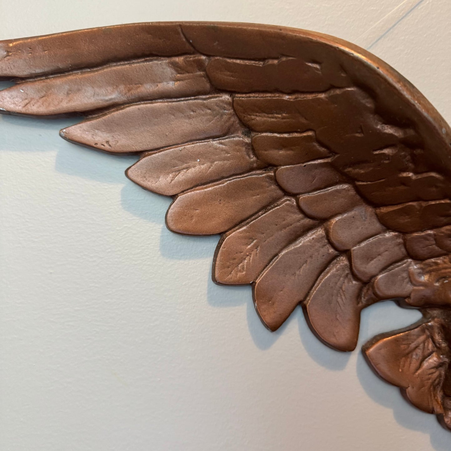 Vintage 24" Metal Eagle Wall Hanging (Made in Japan)