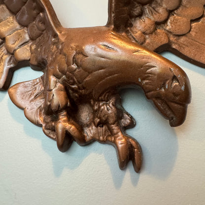 Vintage 24" Metal Eagle Wall Hanging (Made in Japan)