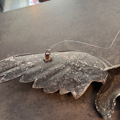 Vintage 24" Metal Eagle Wall Hanging (Made in Japan)