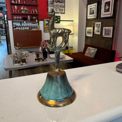 Llama Brass Bell