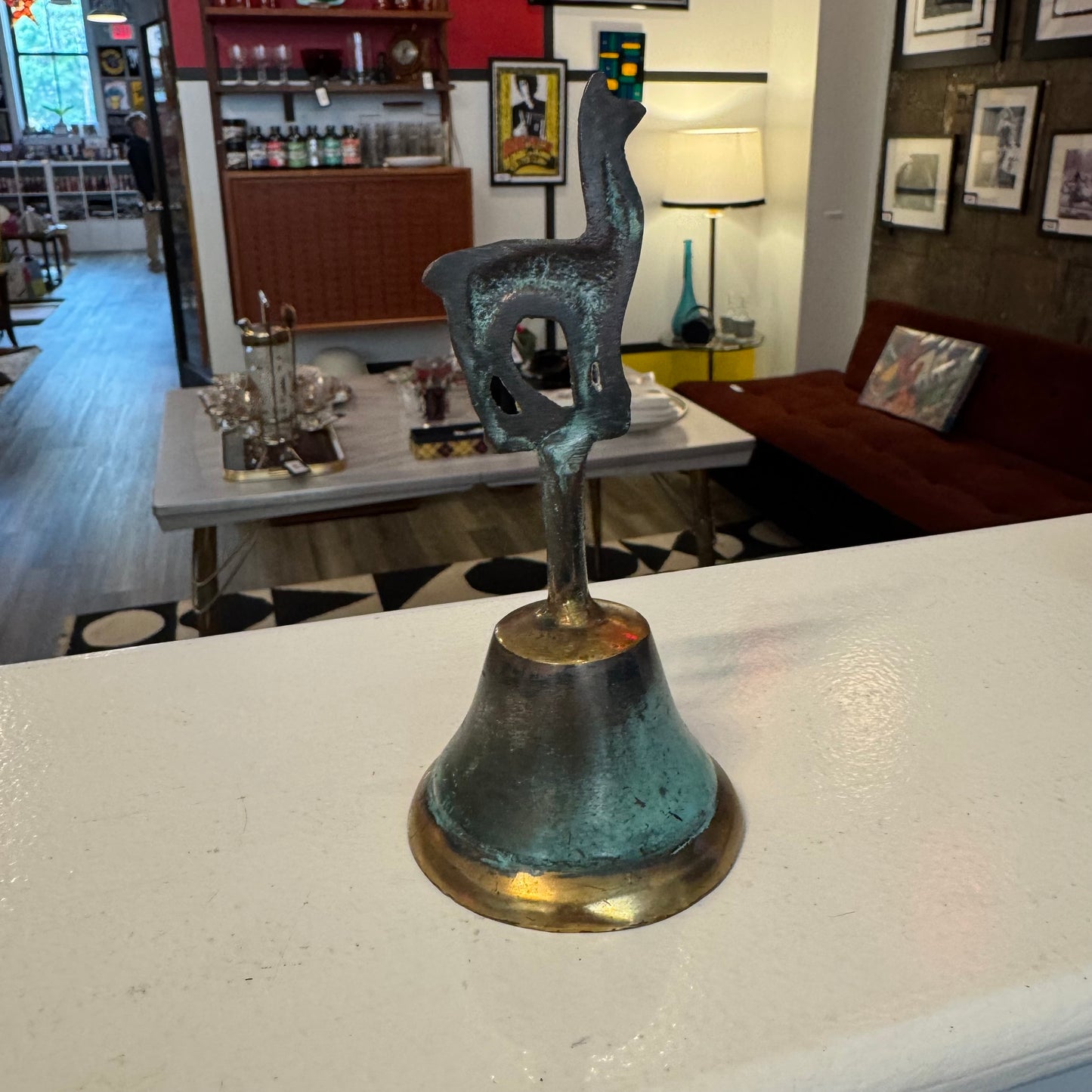 Llama Brass Bell