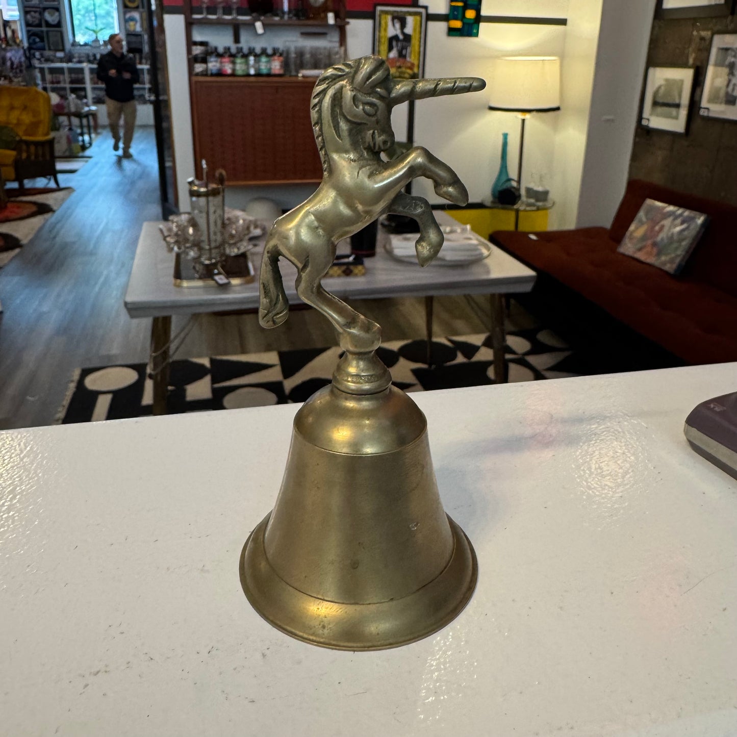 Unicorn Brass Bell