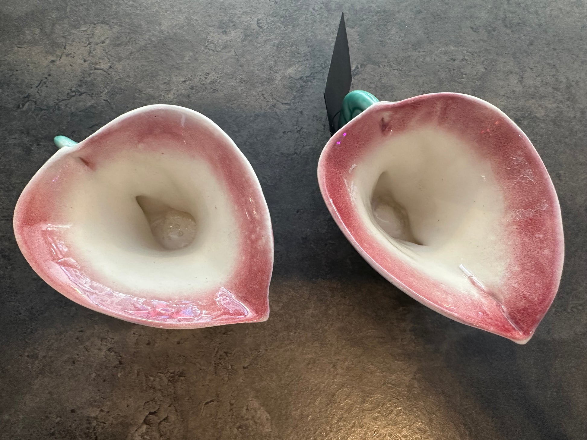 Ceramic Lily Sugar and Creamer Set