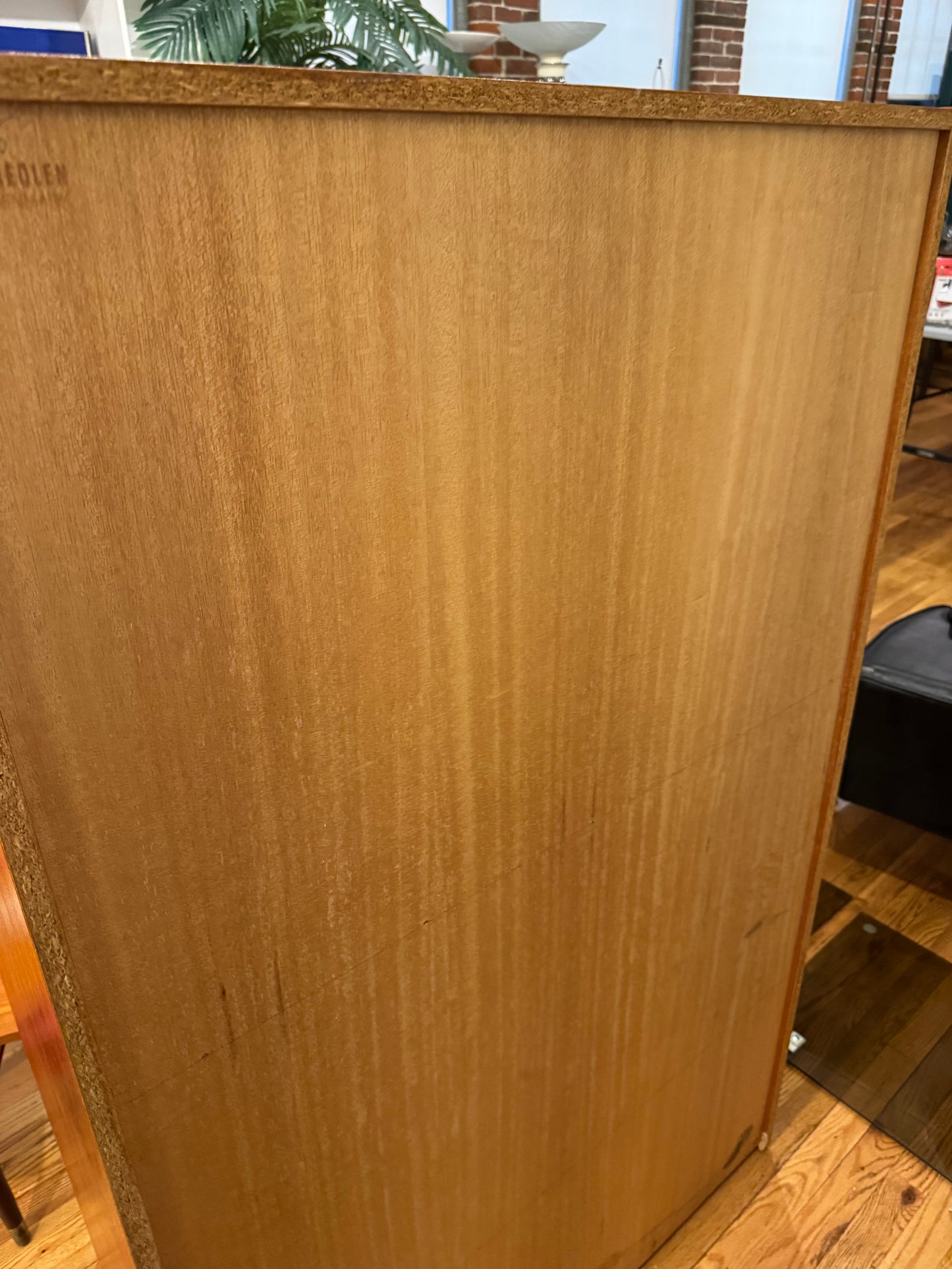 Vintage Danish Mid-Century Modern Teak Bookcase by Kibæk Møbelfabrik