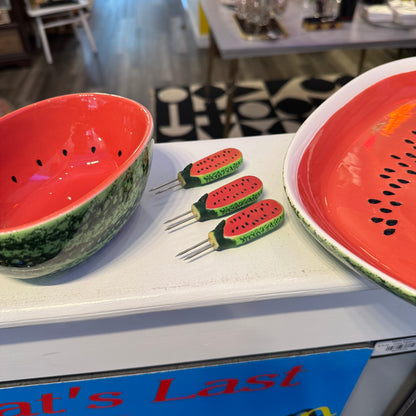 Watermelon Set of 6 Serving Set