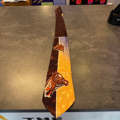 Mens Vintage Necktie Esquire Horses